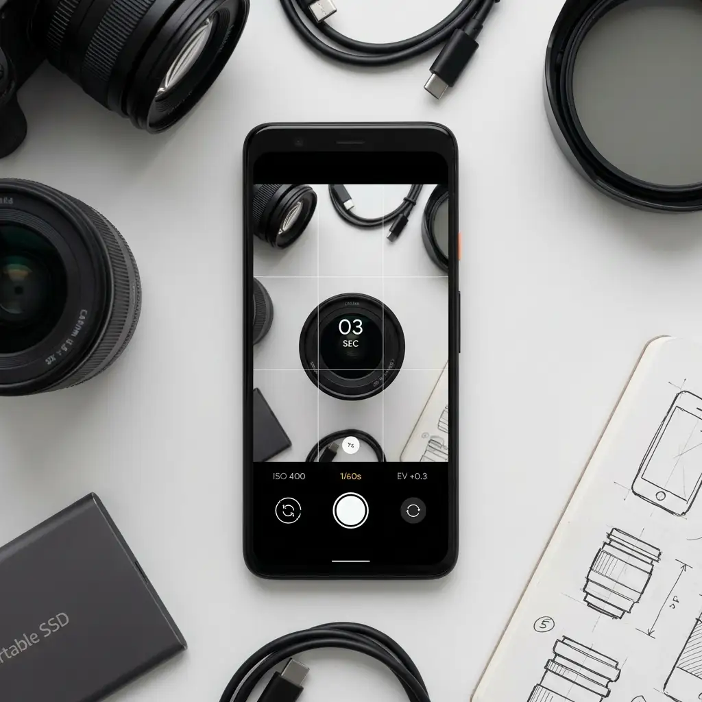 Smartphone camera settings